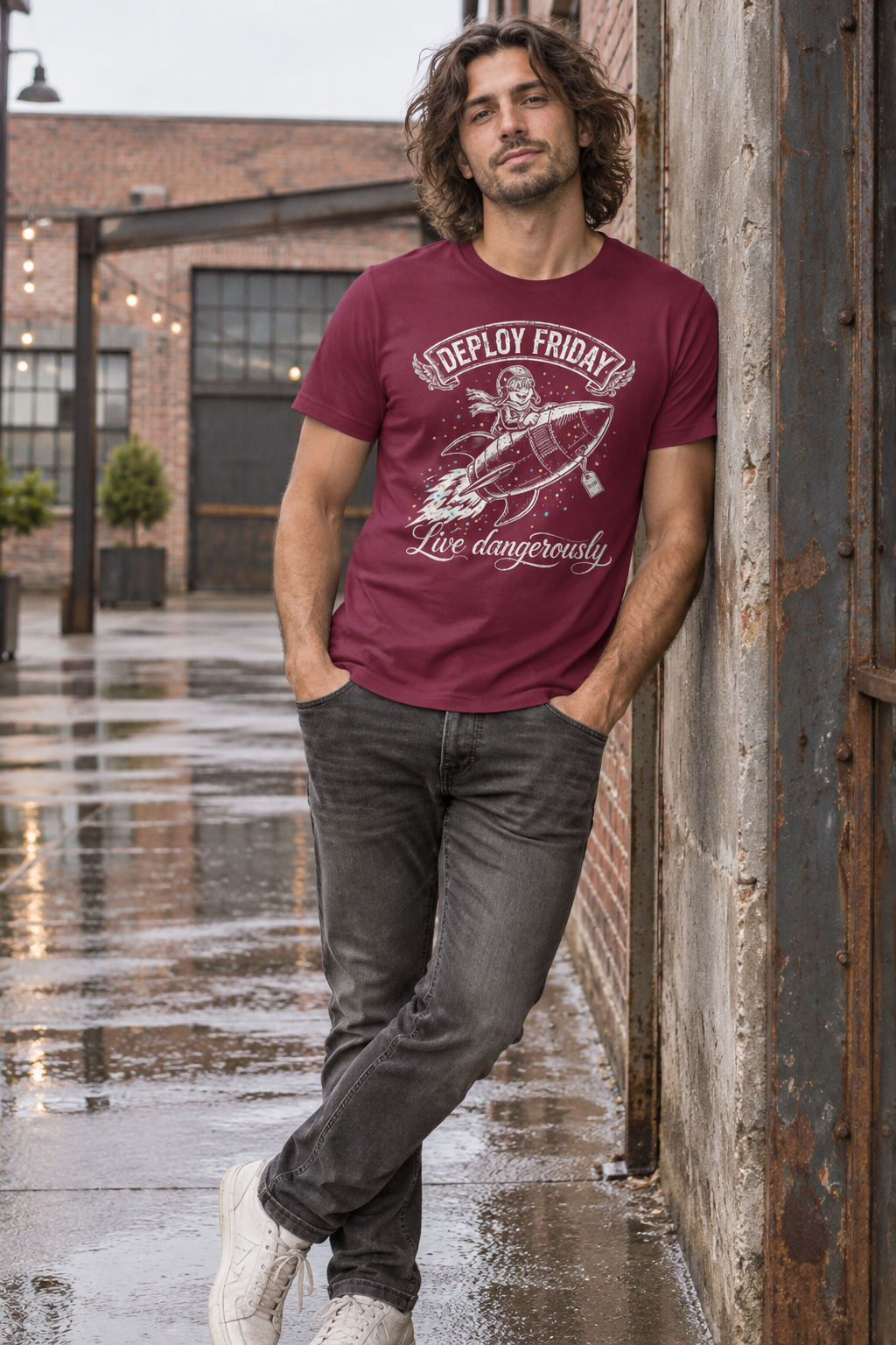 Photo of HOTFIX 007 DEPLOY FRIDAY — Unisex Tee, scene 2